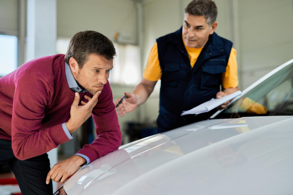 Auto body repair warranty coverage in California