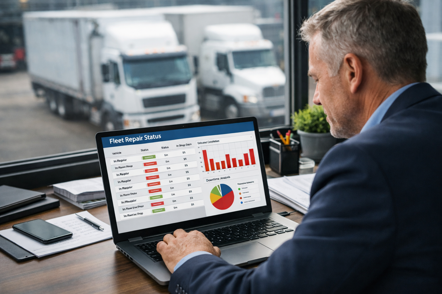 You are currently viewing What Fleet Managers Lose Every Day a Vehicle Sits in a Body Shop