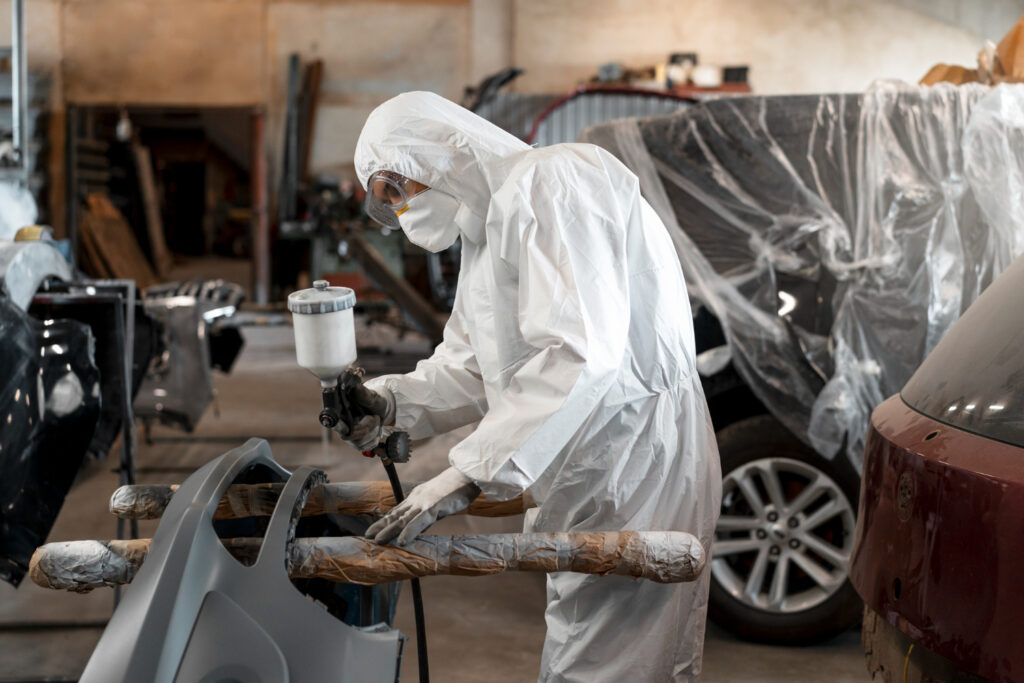 Realistic image illustrating aftermarket oem parts collision for Inland Empire Autobody & Paint